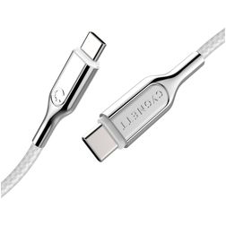 Cygnett Armoured Braided USB-C naar USB-C Kabel 1 Meter - Wit