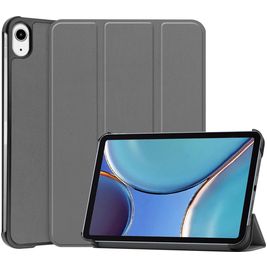 Mobigear Tri-Fold iPad Mini 7 (2024) Hoes Bookcase - Grijs
