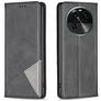 Mobigear Rhombus Slim OPPO Find X6 Hoesje Bookcase - Zwart