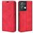 Mobigear Retro Slim OPPO Reno 8 Pro 5G Hoesje Bookcase Portemonnee - Rood