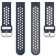 Mobigear Sport Plus Buckle Siliconen Fitbit Versa 2 Bandje Gespsluiting - Blauw
