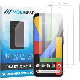 Mobigear Google Pixel 4 Screenprotector Folie - Case Friendly (3-Pack)