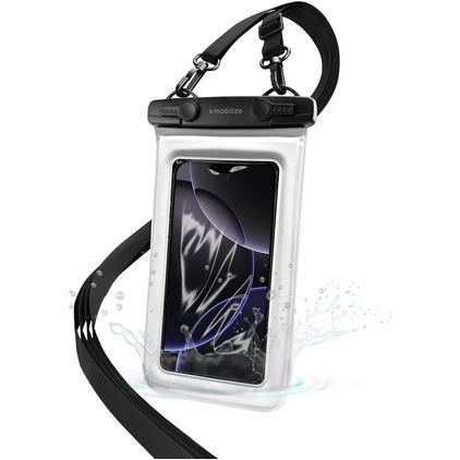Mobilize Floating Bag Flexibel TPU Waterdicht Hoesje - Wit