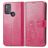 Mobigear Clover Motorola Moto G50 Hoesje Bookcase Portemonnee - Roze