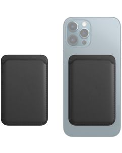Mobigear Wallet Pasjeshouder - 3 Pasjes - MagSafe Compatible - Zwart
