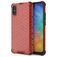 Mobigear Honeycomb Xiaomi Redmi 9A Hoesje Hardcase Backcover Shockproof - Rood