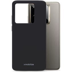 Mobilize Rubber Gelly Realme GT 7 Pro Hoesje Flexibel TPU Backcover - Zwart