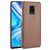 Mobigear Croco Xiaomi Redmi Note 9 Pro Hoesje Hardcase Backcover - Bruin