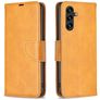 Mobigear Excellent Samsung Galaxy A56 Hoesje Bookcase Portemonnee - Cognac