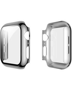 Mobigear Royal Apple Watch - 40 mm Hardcase Hoesje - Zilver