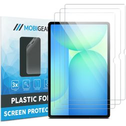 Mobigear Samsung Galaxy Tab S10 FE Plus Screenprotector Folie - Case Friendly (3-Pack)