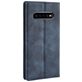 Mobigear Sensation Samsung Galaxy S10 Plus Hoesje Bookcase Portemonnee - Blauw
