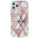 Mobigear Marble iPhone 12 Pro Max Hoesje Flexibel TPU Backcover - Roze