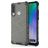 Mobigear Honeycomb Huawei Y6p Hoesje Hardcase Backcover Shockproof - Grijs
