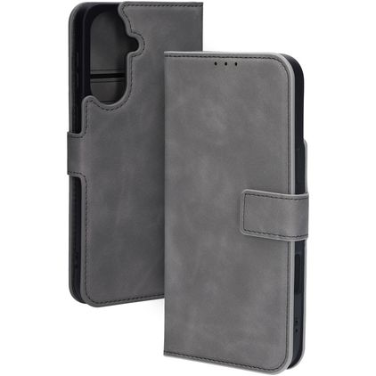 Mobiparts Classic Wallet Samsung Galaxy A37 MagSafe Hoesje Bookcase - Granite Grey