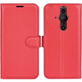 Mobigear Classic Sony Xperia Pro-I Hoesje Bookcase Portemonnee - Rood