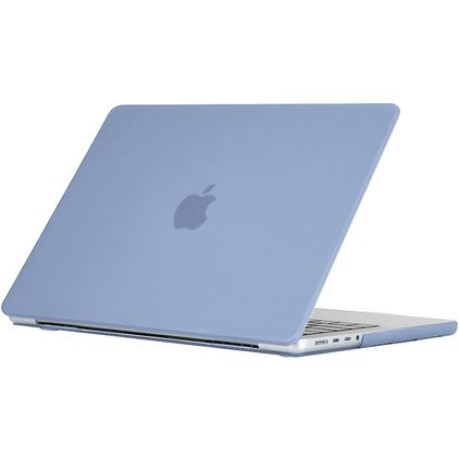 Mobigear Matte MacBook Pro 16 Inch (2021-2026) Hoes Hardshell Laptopcover MacBook Case - Pastelblauw - Model A2485 / A2780 / A2991 / A3186 / A3428 / A3429