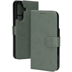 Mobiparts Classic Wallet Samsung Galaxy A36 MagSafe Hoesje Bookcase - Stone Green