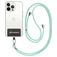 Mobigear Nylon Lanyard Universeel Telefoonkoord Verstelbaar - Turquoise