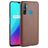 Mobigear Croco Realme C3 Hoesje Hardcase Backcover - Bruin