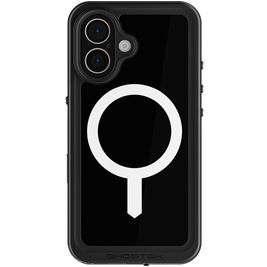 Ghostek Nautical Slim iPhone 16 Waterdicht MagSafe Hoesje Hardcase Backcover Shockproof - Zwart