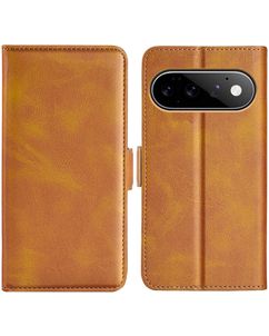 Mobigear Slim Magnet Google Pixel 11 Hoesje Bookcase Portemonnee - Cognac