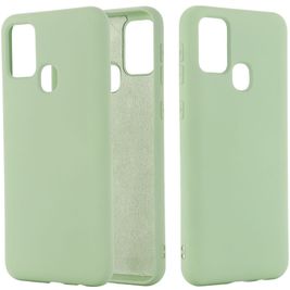 Mobigear Rubber Touch Samsung Galaxy M51 Siliconen Hoesje Backcover - Groen