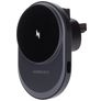 Mobiparts Magnetic MagSafe Telefoonhouder Auto Ventilatierooster Magnetisch Universeel - Zwart