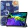 Mobigear Tri-Fold iPad Pro 11 Inch (2018) Hoes Bookcase - The Starry Night