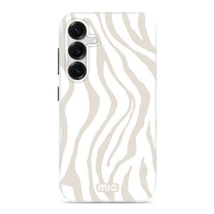 MIO Samsung Galaxy S25 MagSafe Hoesje Hardcase Backcover - Sandy Zebra