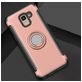 Mobigear Armor Ring Samsung Galaxy J6 (2018) Hoesje Hardcase Backcover Shockproof met Ringhouder - Roségoud
