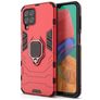 Mobigear Armor Ring Samsung Galaxy M33 Hoesje Hardcase Backcover Shockproof met Ringhouder - Rood
