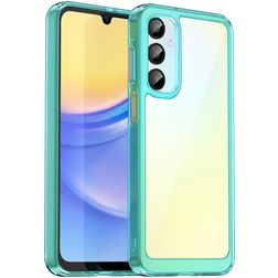 Mobigear Crystal Samsung Galaxy A16 Hoesje Hardcase Backcover - Blauw