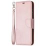 Mobigear Litchi Wallet Book Case Rose Gold Samsung Galaxy S20 FE