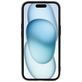 Mobiparts iPhone 15 Siliconen Hoesje Backcover - Zwart