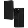 Mobilize Wallet iPhone 16 Pro Hoesje Echt Leer Bookcase Portemonnee - Zwart