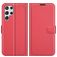 Mobigear Classic Samsung Galaxy S22 Ultra Hoesje Bookcase Portemonnee - Rood