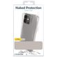Mobilize Naked Protection iPhone SE (2022) Hoesje Hardcase Backcover Shockproof - Transparant / Grijs