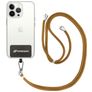 Mobigear Lanyard Universeel Telefoonkoord Verstelbaar - Bruin