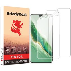 GrizzlyCoat HONOR Magic 6 Pro Hydrogel TPU Screenprotector - Case Friendly (2-Pack)
