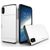 Mobigear Card iPhone XS Hoesje Hardcase Backcover Shockproof met Pasjeshouder - Wit