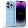 Mobigear Bumpy iPhone 15 Pro Hoesje Flexibel TPU Backcover - Blauw