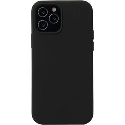 Mobigear Rubber Touch iPhone 13 Siliconen Hoesje Backcover - Zwart