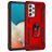 Mobigear Armor Ring Samsung Galaxy A53 Hoesje Hardcase Backcover Shockproof met Ringhouder - Rood