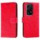 Mobigear Flowers HONOR 200 Lite Hoesje Bookcase Portemonnee - Rood