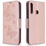 Mobigear Butterflies Bookcase Case Rose Gold Huawei Y6P