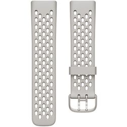 Mobigear Sport Plus Buckle Siliconen Fitbit Charge 5 Bandje Gespsluiting - Sterrenlicht