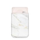 MIO Pasjeshouder - 3 Pasjes - MagSafe Compatible - White Marble