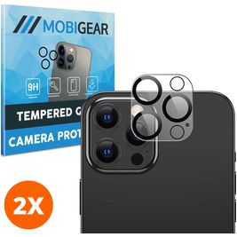 Mobigear iPhone 12 Pro Glazen Camera Protector - Case Friendly (2-Pack)