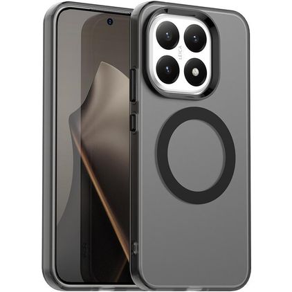 Mobigear Shockproof Xiaomi 15T MagSafe Hoesje Hardcase Backcover - Zwart